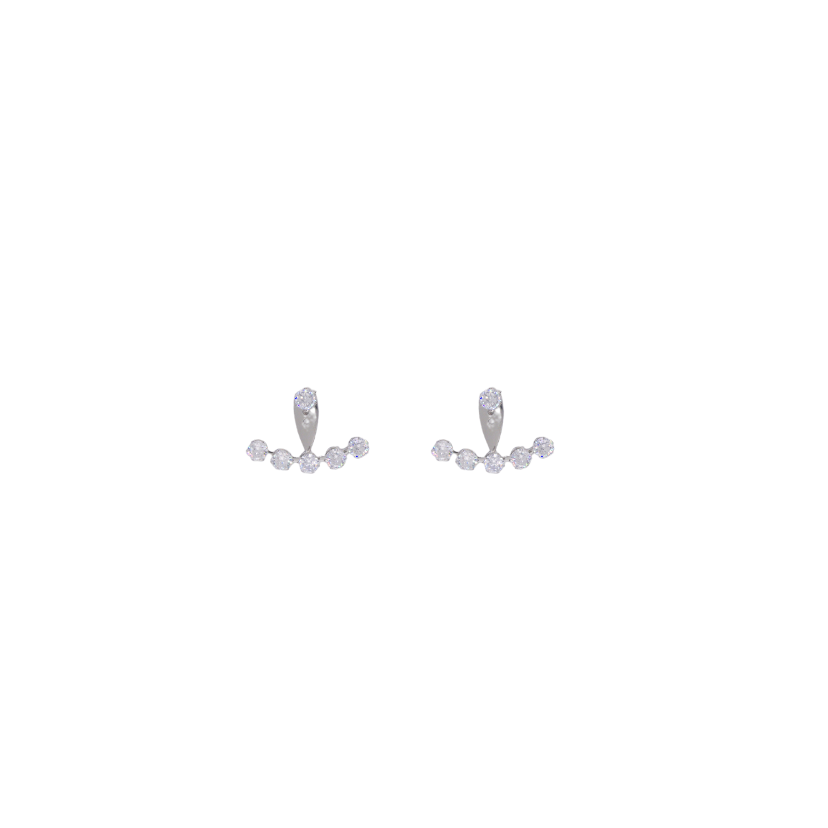 Eternity Earring - Silver