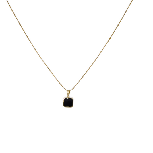 Noir Charm Necklace