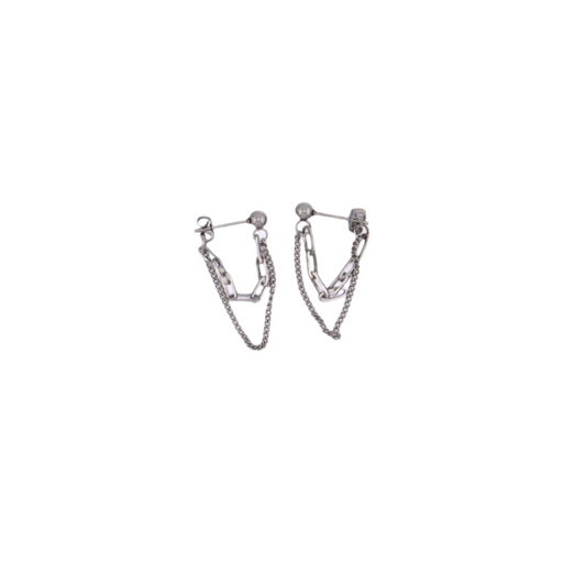 Endless Earrings - Silver