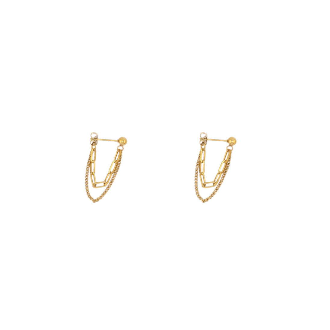 Endless Earrings - Gold