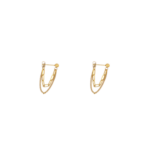 Endless Earrings - Gold