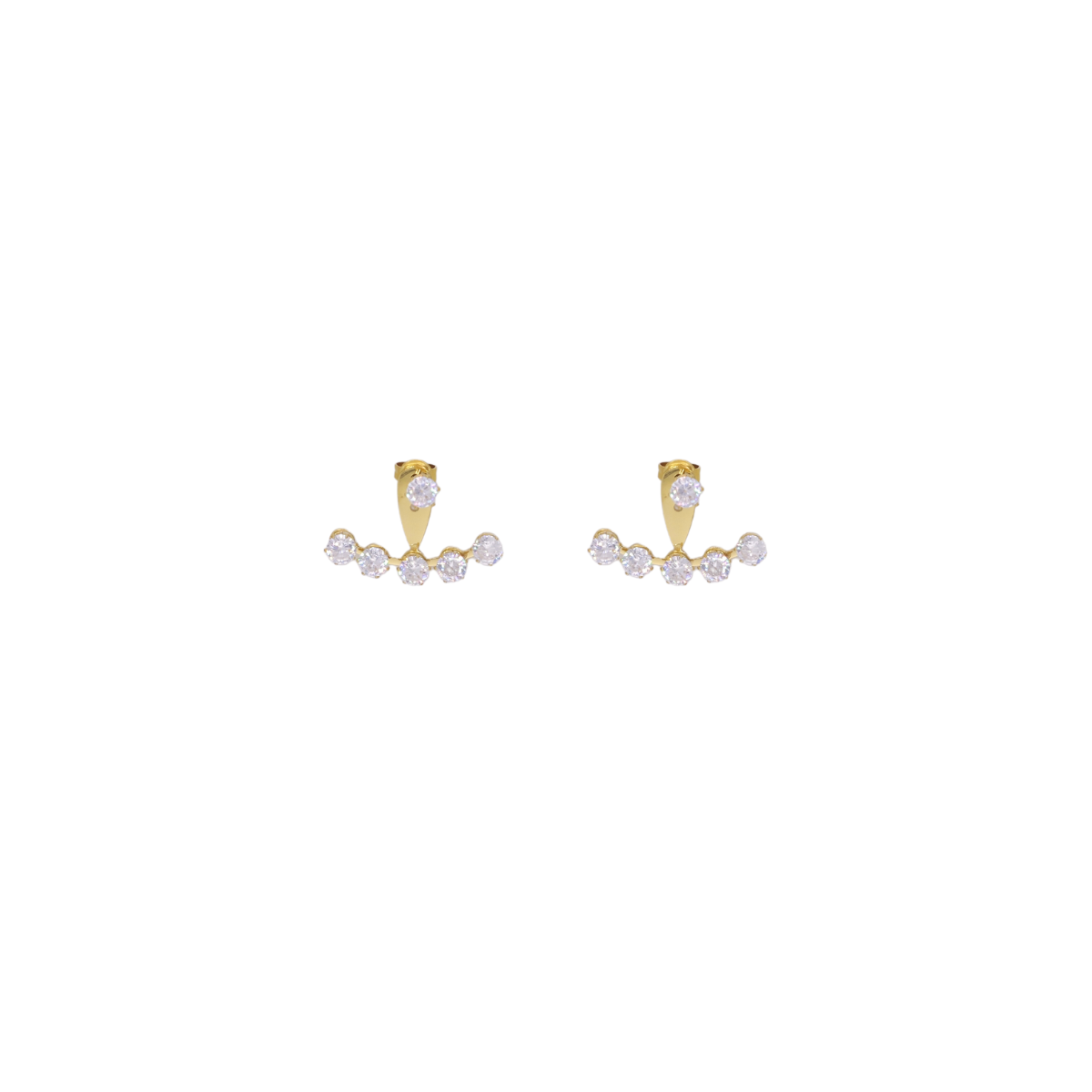 Eternity Earrings - Gold